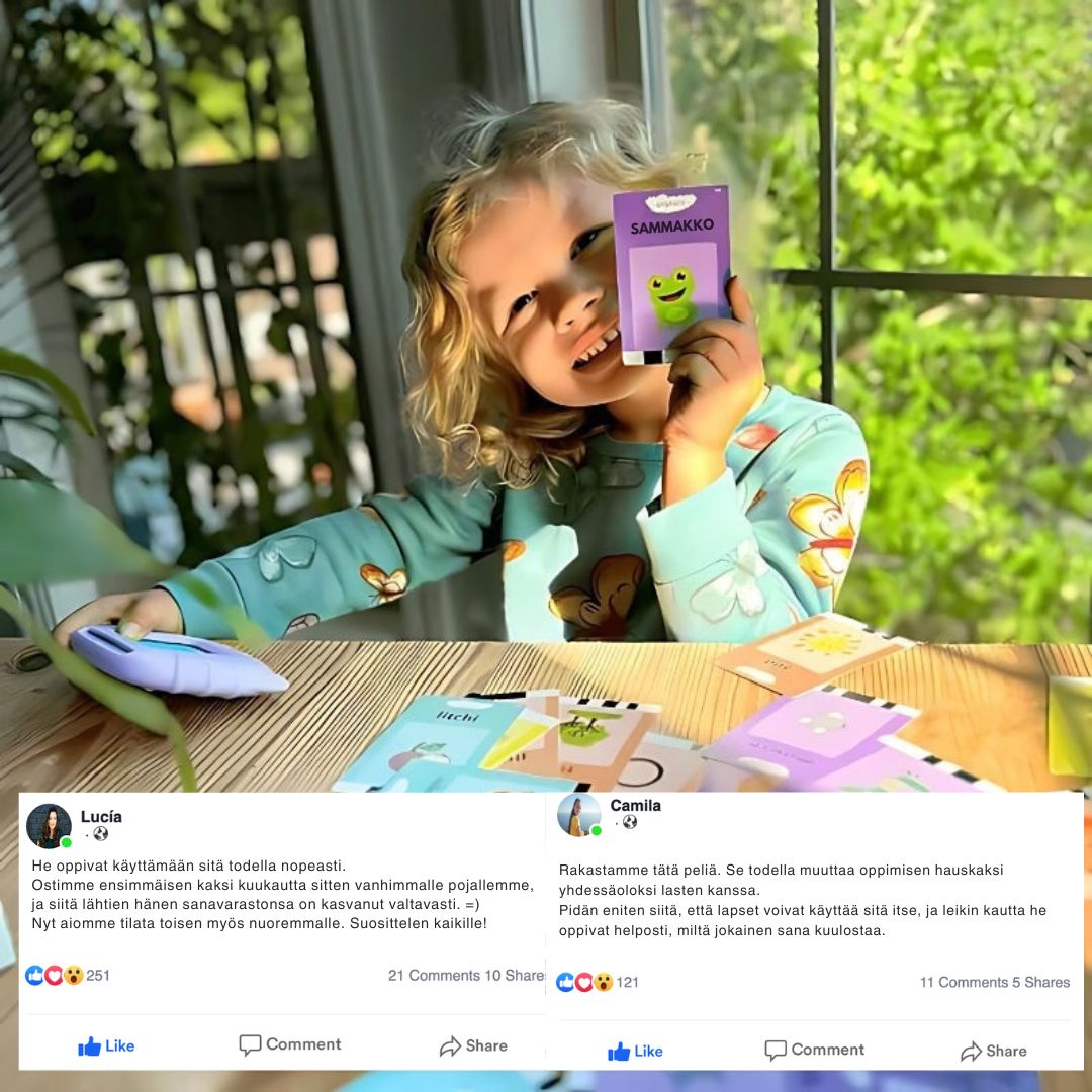 KinderSpeech – Kortit puheen kehityksen tueksi