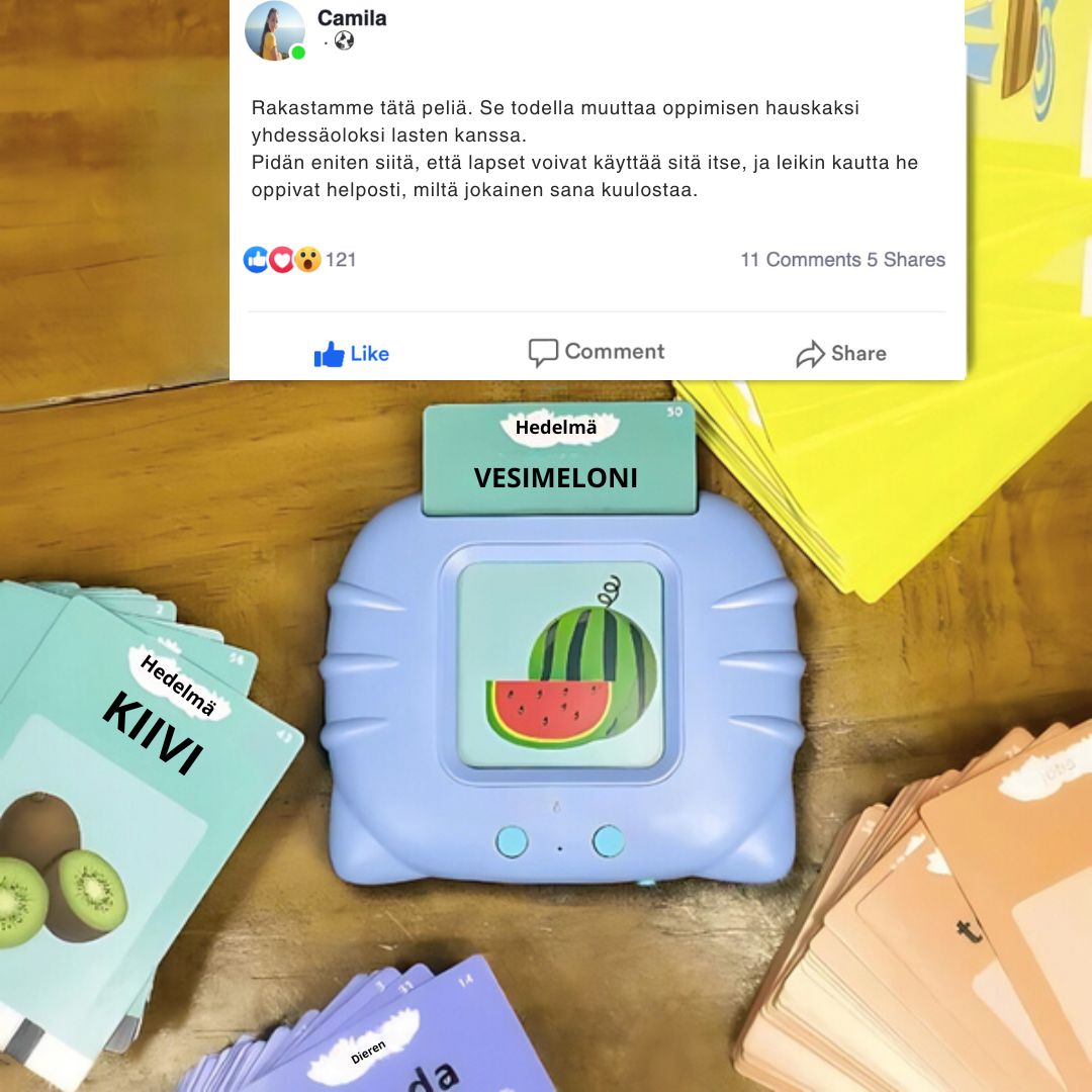 KinderSpeech – Kortit puheen kehityksen tueksi