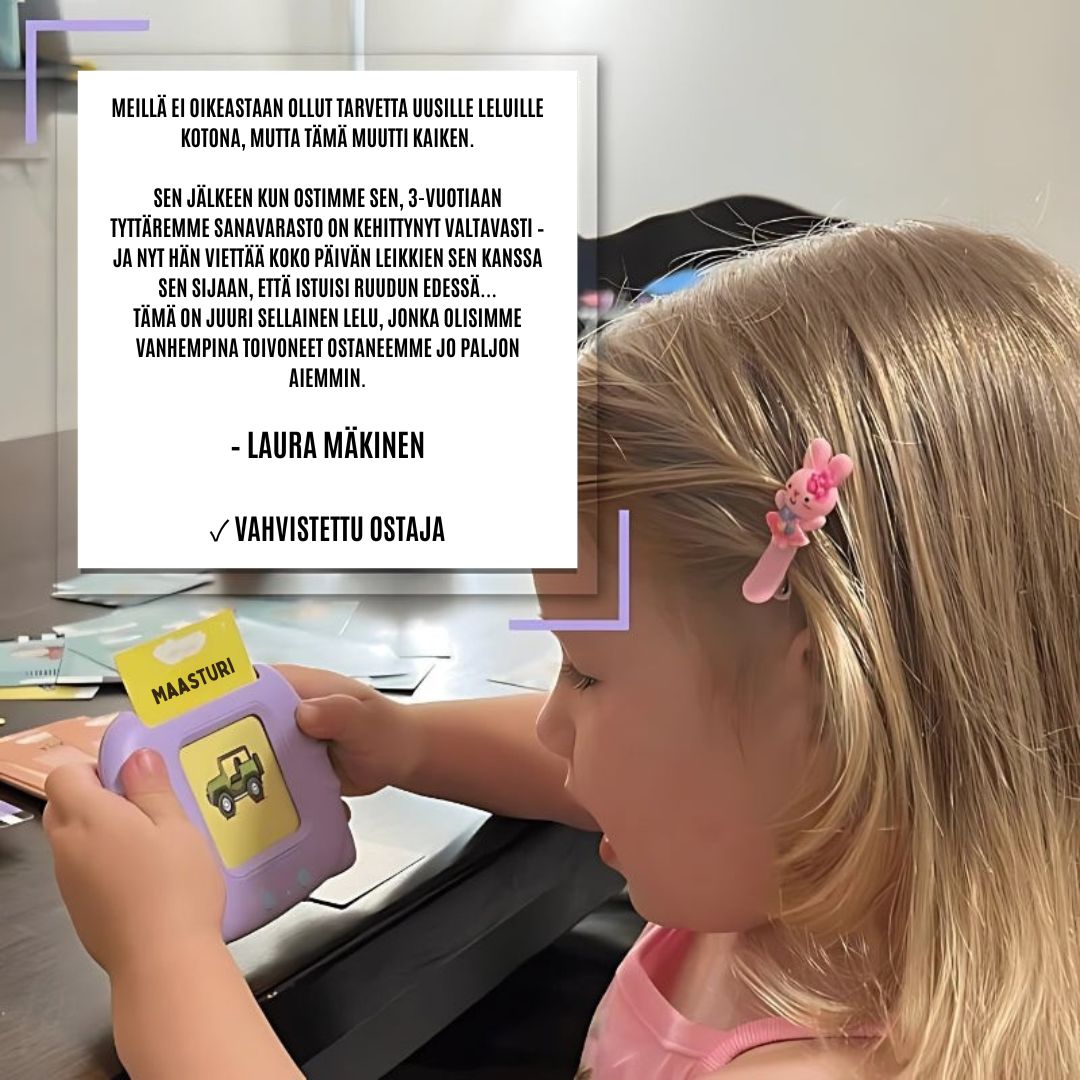 KinderSpeech – Kortit puheen kehityksen tueksi